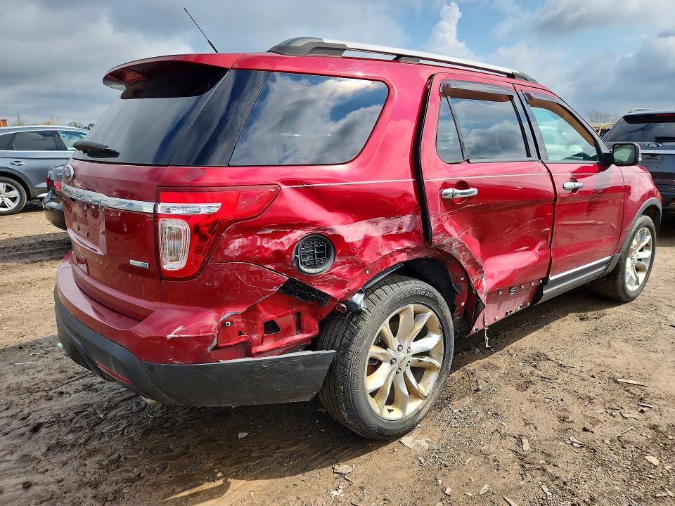 2013 Ford Explorer VIN 1FM5K8F85DGA61977 COPART salvage auction — SIDE, Il - Salvage Certificate, sold $2,000 on 2026-07-09 (photo 3)