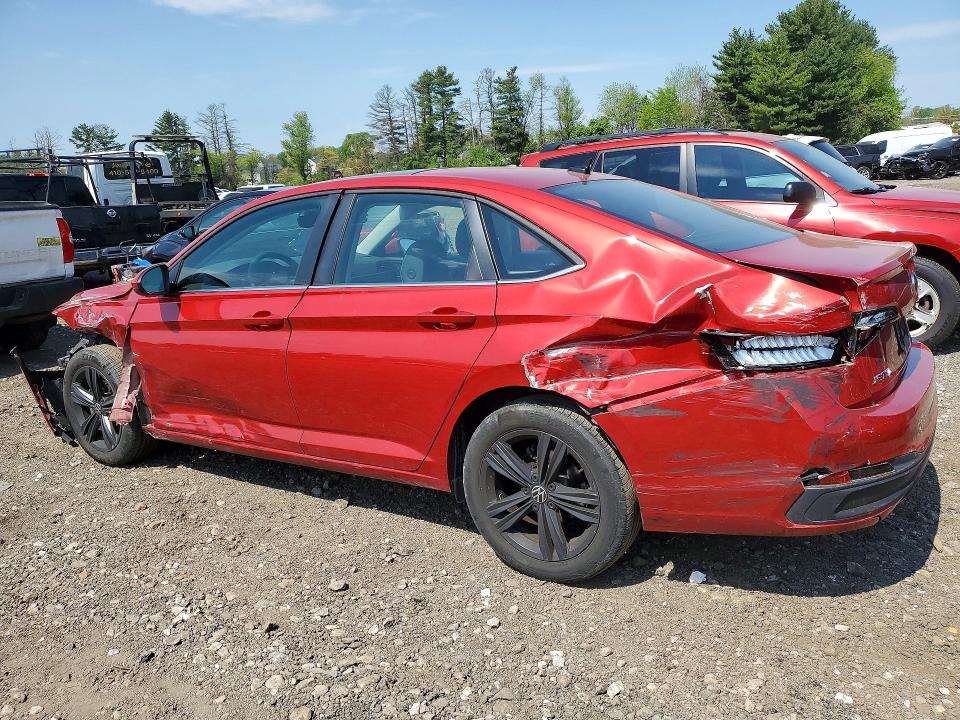 2024 Volkswagen Jetta VIN 3VW7M7BU3RM031729 COPART salvage auction — FRONT END, Md - Cert Of Salvage > 75% Damage, sold $3,050 on 2026-07-27 (photo 2)