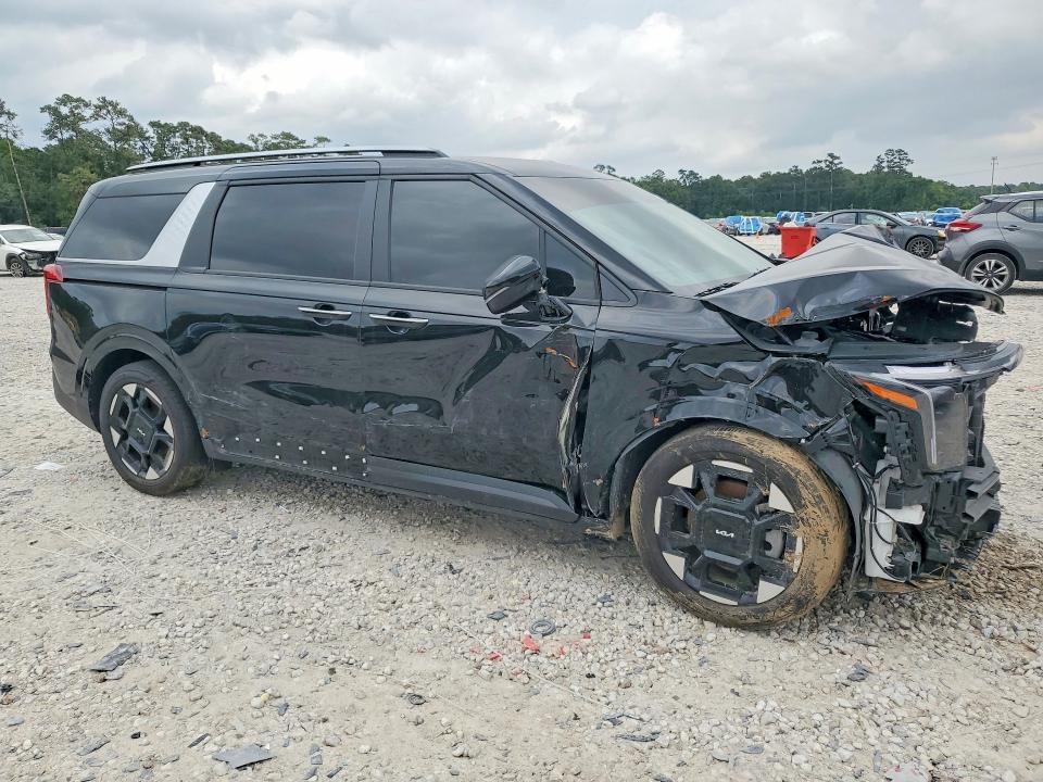 2026 Kia Carnival VIN KNDNC5K37T6569379 COPART salvage auction — FRONT END, Tx - Certificate Of Title, sold $175 on 2026-07-28 (photo 4)