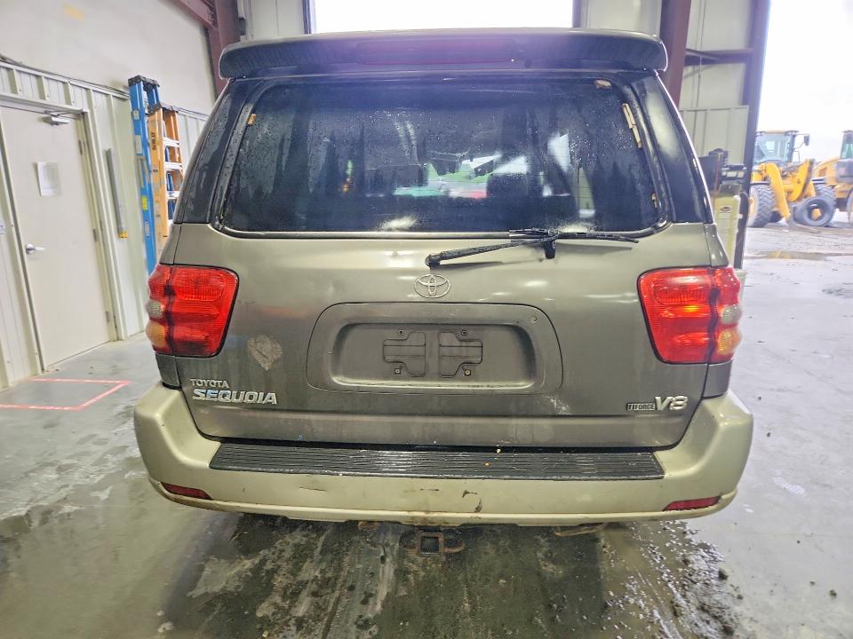 2004 Toyota Sequoia VIN 5TDZT34A74S221519 COPART salvage auction — ROLLOVER, Sc - Cert Of Title-Salvage, sold $900 on 2026-07-22 (photo 6)