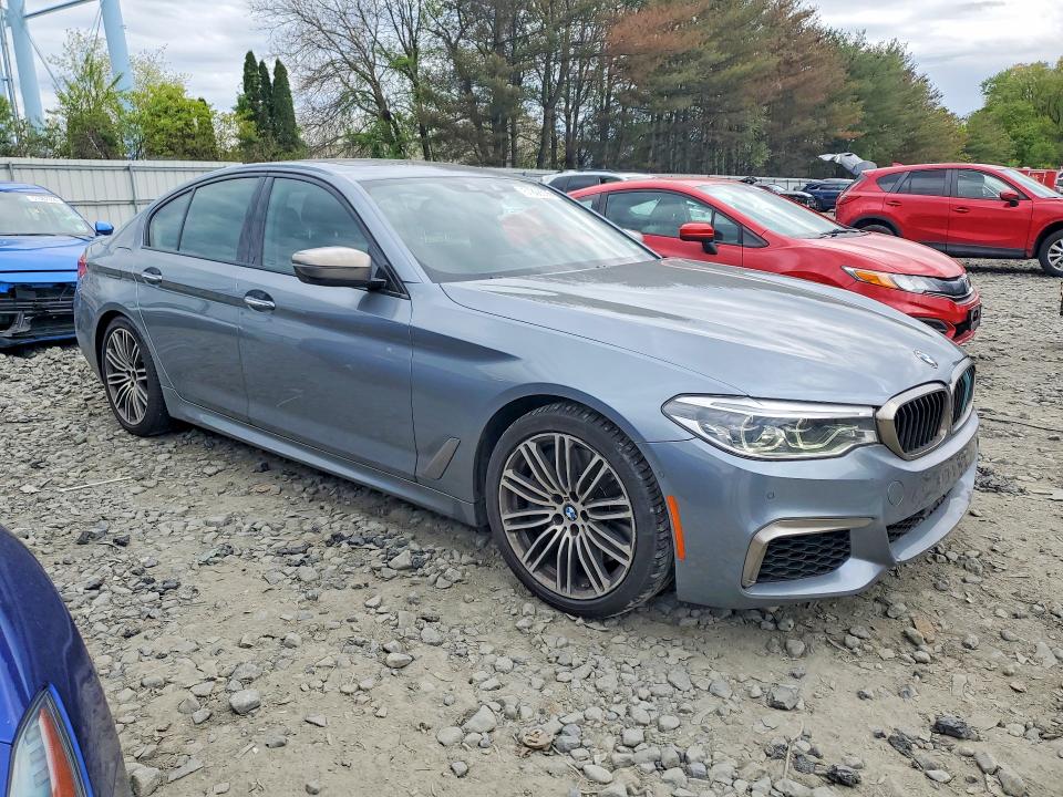 2018 BMW M5 VIN WBAJB9C58JB035026 COPART salvage auction — MECHANICAL, NJ - CERT OF TITLE-SALVAGE, sold $3,700 on 2026-07-20 (photo 4)