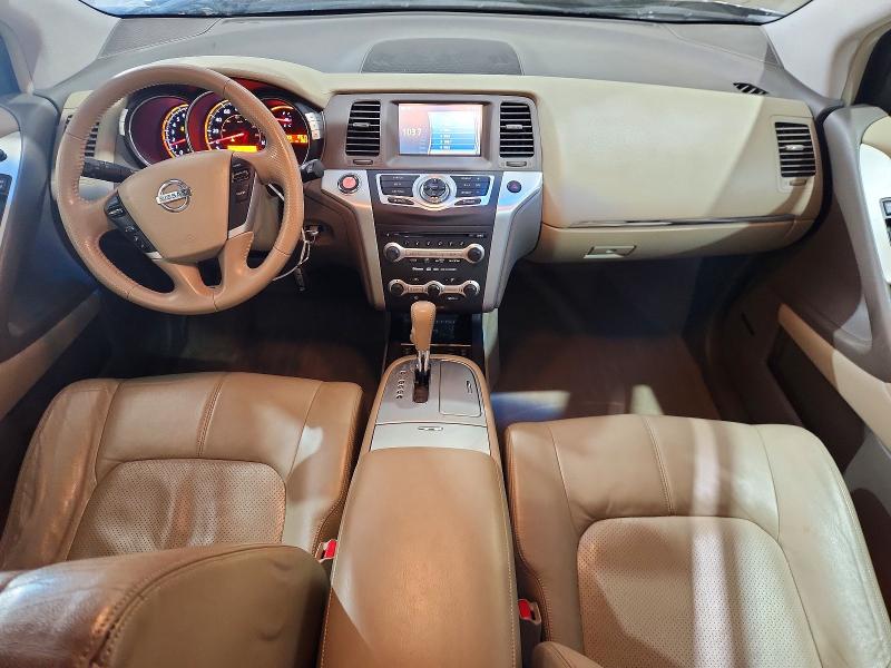 2010 Nissan Murano VIN JN8AZ1MW0AW135223 COPART salvage auction — FRONT END, Wi - Certificate Of Title, sold $775 on 2026-07-24 (photo 8)