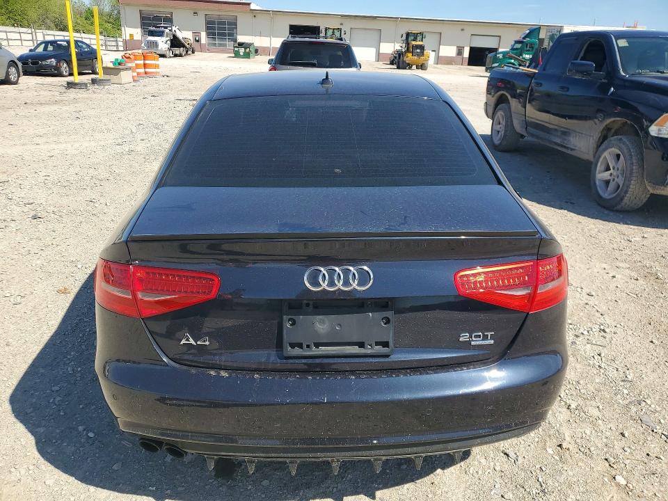 2013 Audi A4 VIN WAUFFAFL4DN019351 COPART salvage auction — FRONT END, In - Cert Of Title-Salvage Title, sold $150 on 2026-07-07 (photo 6)