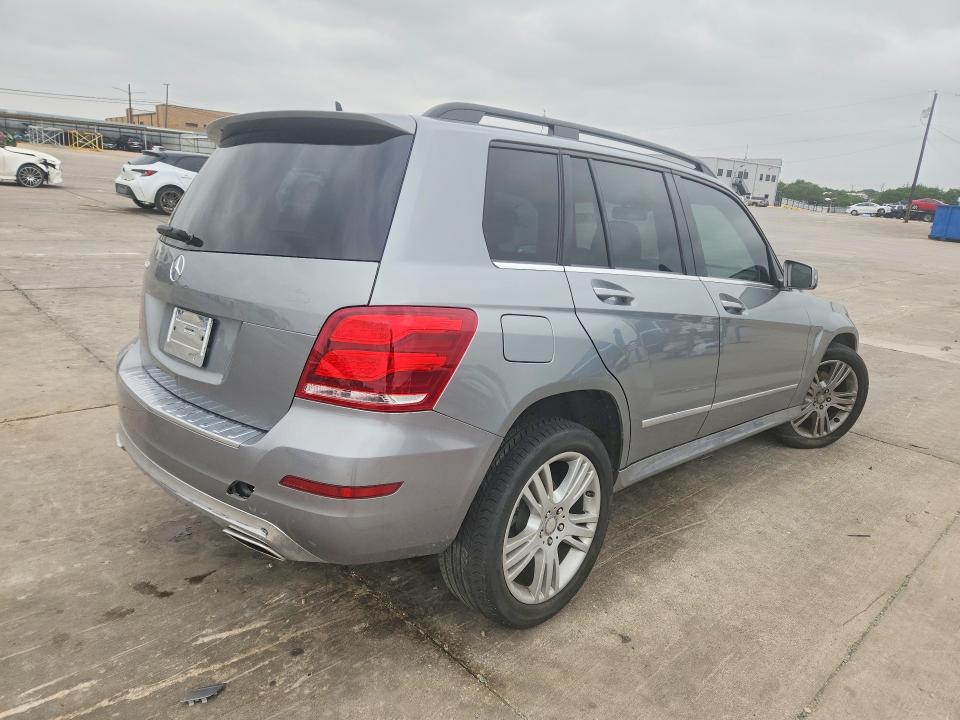 2014 Mercedes-benz Glk-klasse VIN WDCGG5HB1EG308297 COPART salvage auction — FRONT END, Tx - Salvage Vehicle Title, sold $5,300 on 2026-07-16 (photo 3)