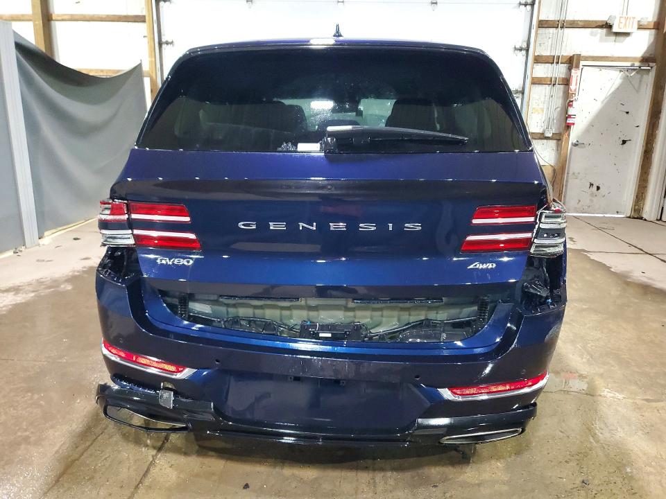 2024 Genesis Gv80 VIN KMUHBDSB7RU177408 COPART salvage auction — FRONT END, Fl - Certificate Of Destruction, sold $9,200 on 2026-07-09 (photo 6)