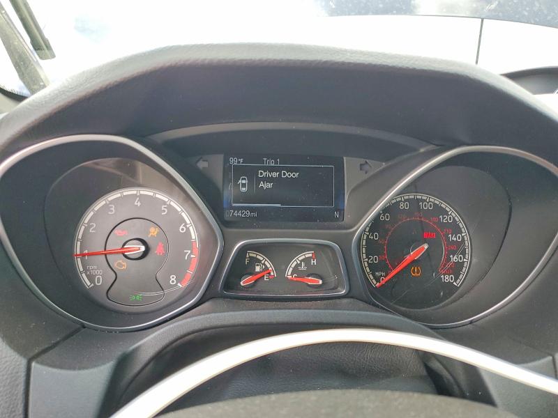 2017 Ford Focus VIN 1FADP3L90HL244577 COPART salvage auction — FRONT END, Tx - Salvage Vehicle Title, sold $3,500 on 2026-07-02 (photo 9)