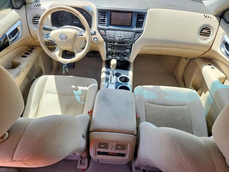 2014 Nissan Pathfinder VIN 5N1AR2MN6EC687465 COPART salvage auction — NORMAL WEAR, AL - CERTIFICATE OF TITLE, sold $400 on 2026-07-02 (photo 8)