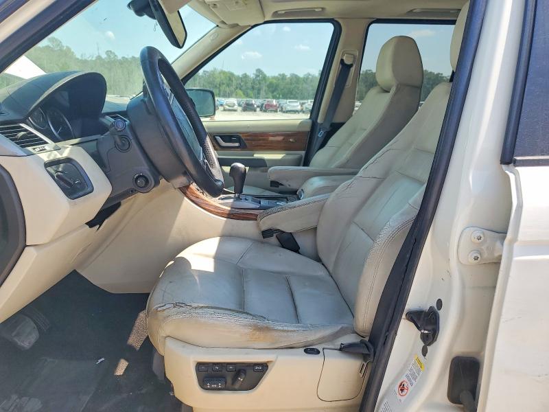 2008 Land rover Range rover sport VIN SALSK25498A137270 COPART salvage auction — FRONT END, Sc - Cert Of Title-Salvage, sold $700 on 2026-07-20 (photo 7)