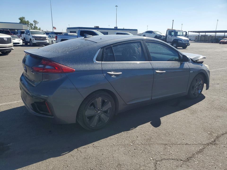 2017 Hyundai Ioniq VIN KMHC85LC2HU029640 COPART salvage auction — FRONT END, Tx - Salvage Vehicle Title, sold $1,200 on 2026-07-24 (photo 3)