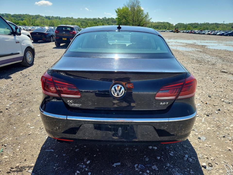 2014 Volkswagen Passat cc VIN WVWBP7AN9EE520246 COPART salvage auction — FRONT END, Il - Salvage Certificate, sold $775 on 2026-07-13 (photo 6)