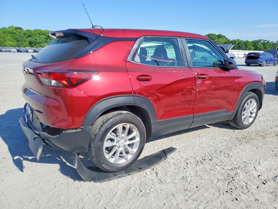 2024 Chevrolet Trailblazer VIN KL79MMSL2RB148661 COPART salvage auction — REAR END, Nc - Salvage Certificate Of Title, sold $175 on 2026-07-29 (photo 3)