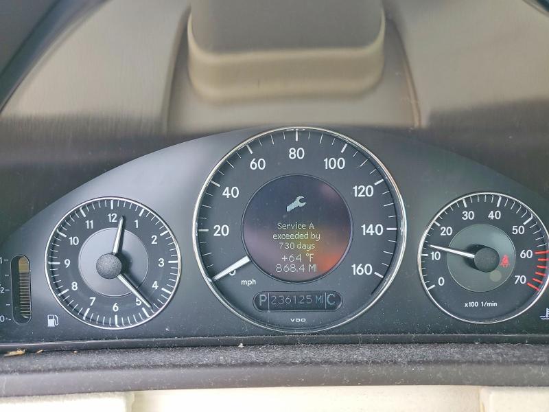 2004 Mercedes-benz Clk-class VIN WDBTJ65J54F072232 COPART salvage auction — SIDE, CA - SALVAGE CERTIFICATE, sold $400 on 2026-07-08 (photo 9)