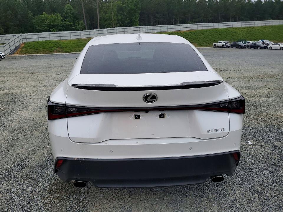 2024 Lexus Is VIN JTHCA1D2XR5132340 COPART salvage auction — FRONT END, Nc - Salvage Certificate Of Title, sold $18,100 on 2026-07-09 (photo 6)