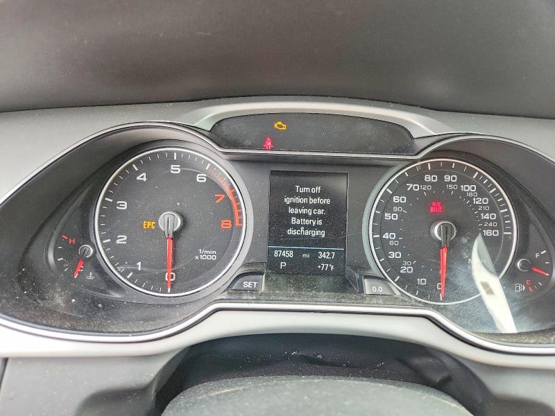 2016 Audi A4 VIN WA1UFAFL3GA004498 COPART salvage auction — FRONT END, Va - Cert Of Title - Salvage, sold $2,600 on 2026-07-07 (photo 9)