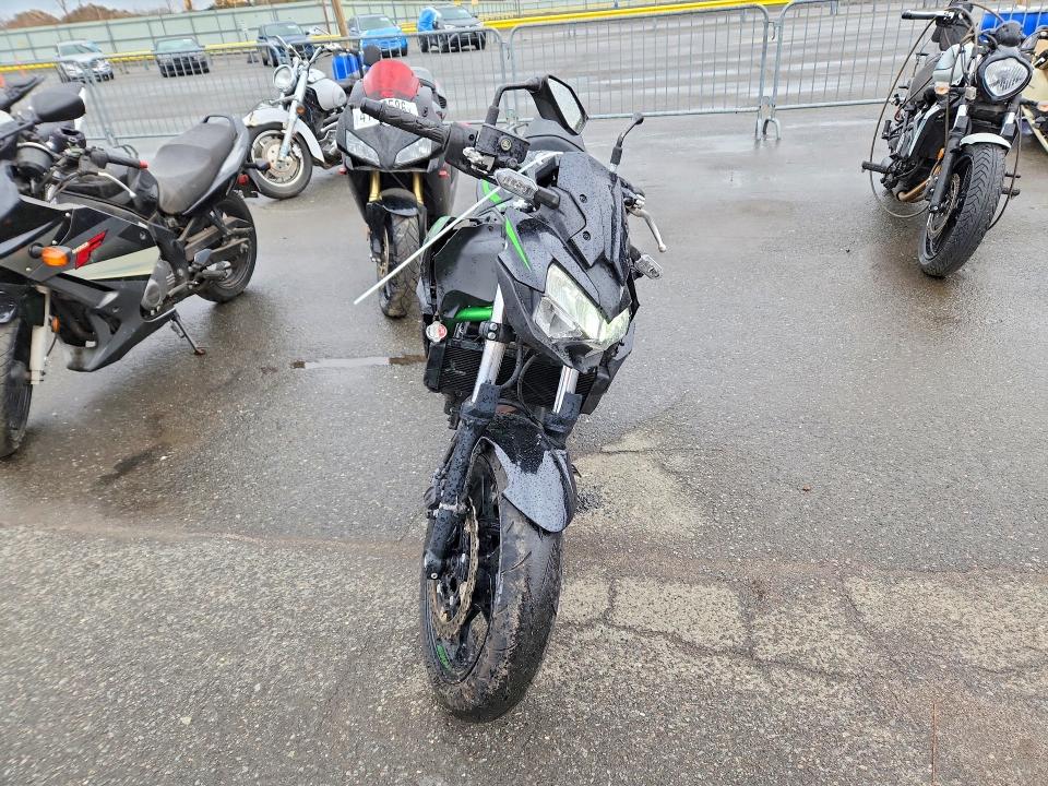 2025 Kawasaki Er650 VIN ML5EREN19SDAF9417 COPART salvage auction — ALL OVER, Ny - Mv-907A Salvage Certificate, sold $1,500 on 2026-07-09 (photo 2)