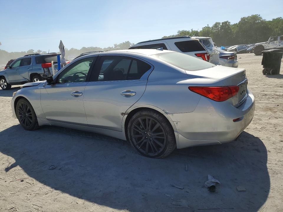 2016 Infiniti Q50 VIN JN1FV7AR0GM451226 COPART salvage auction — MECHANICAL, Fl - Certificate Of Title, sold $3,350 on 2026-07-07 (photo 2)
