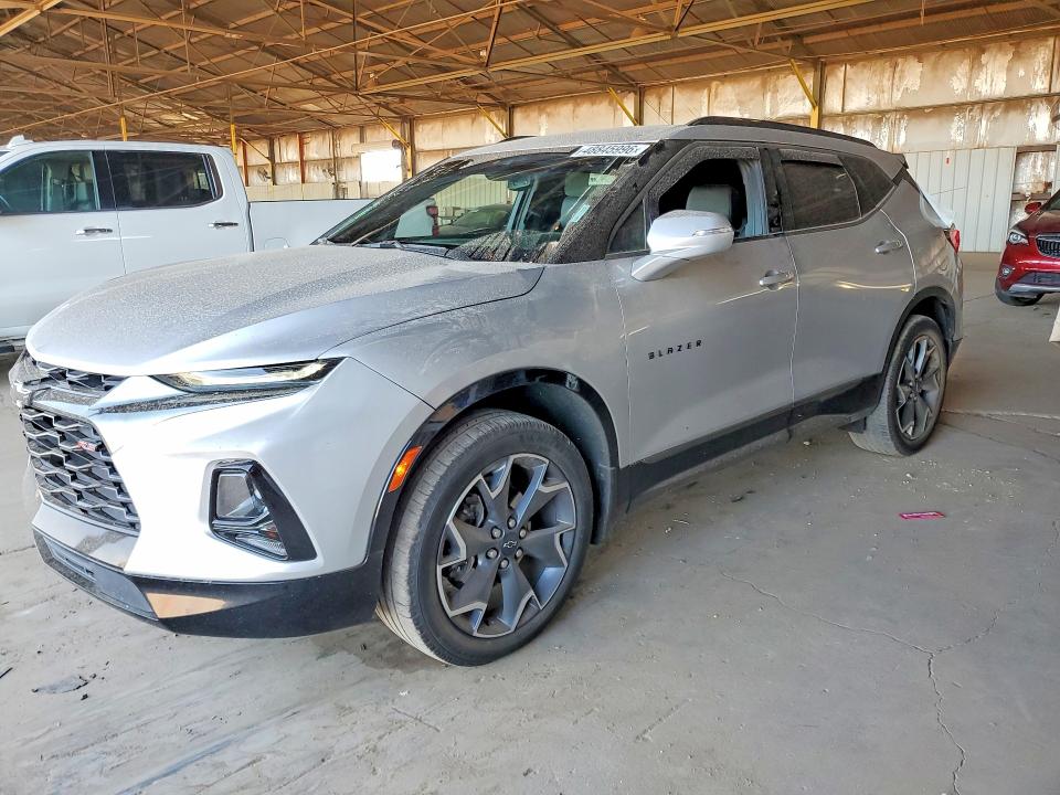 2021 Chevrolet Blazer VIN 3GNKBERS8MS562710 COPART salvage auction — REAR END, AZ - CERT OF TITLE - SALVAGE, sold $7,700 on 2026-07-27 (photo 1)