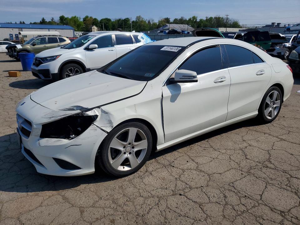 2015 Mercedes-benz Cla-klasse VIN WDDSJ4GB0FN274627 COPART salvage auction — FRONT END, PA, sold $1,350 on 2026-07-21 (photo 1)