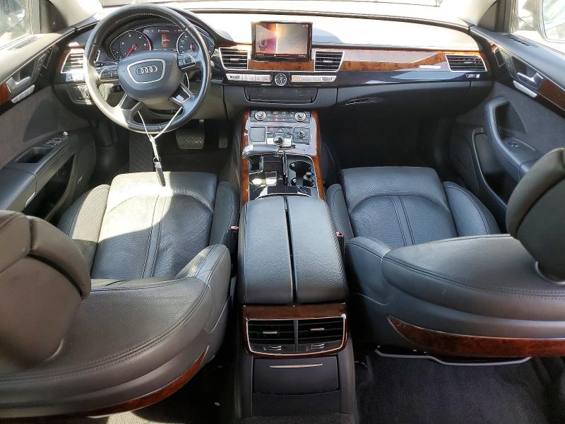 2014 Audi A8 VIN WAURMAFD8EN002419 COPART salvage auction — MINOR DENT/SCRATCHES, Fl - Certificate Of Title, sold $4,750 on 2026-07-20 (photo 8)