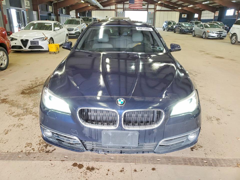 2014 BMW 5 series VIN WBA5A7C53ED619370 COPART salvage auction — REAR END, Va - Certificate Of Title, sold $4,500 on 2026-07-31 (photo 5)