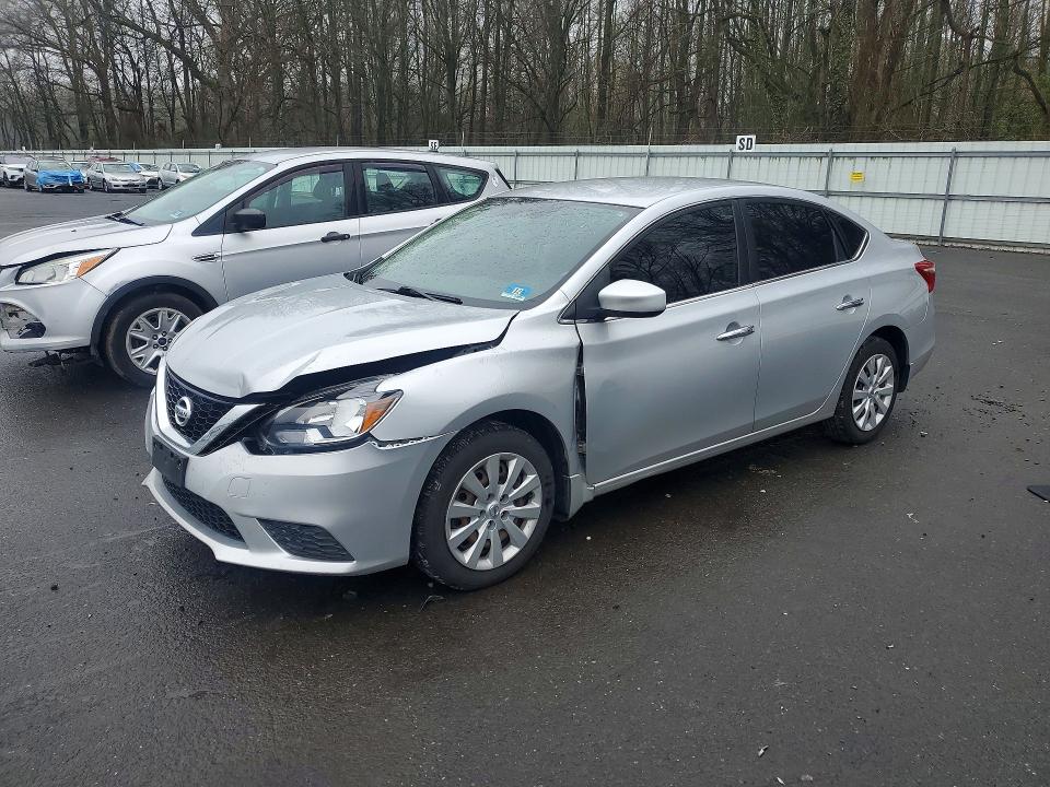 2017 Nissan Sentra VIN 3N1AB7AP0HY299061 COPART salvage auction — FRONT END, Id - Salvage Certificate Of Title, sold $1,150 on 2026-07-02 (photo 1)