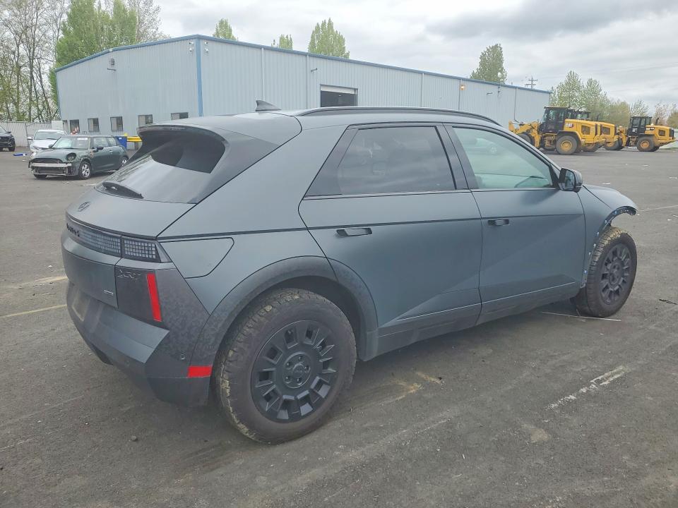 2025 Hyundai Ioniq VIN 7YAKPDDC6SY040824 COPART salvage auction — FRONT END, Or - Salvage Title Certificate, sold $14,500 on 2026-07-15 (photo 3)