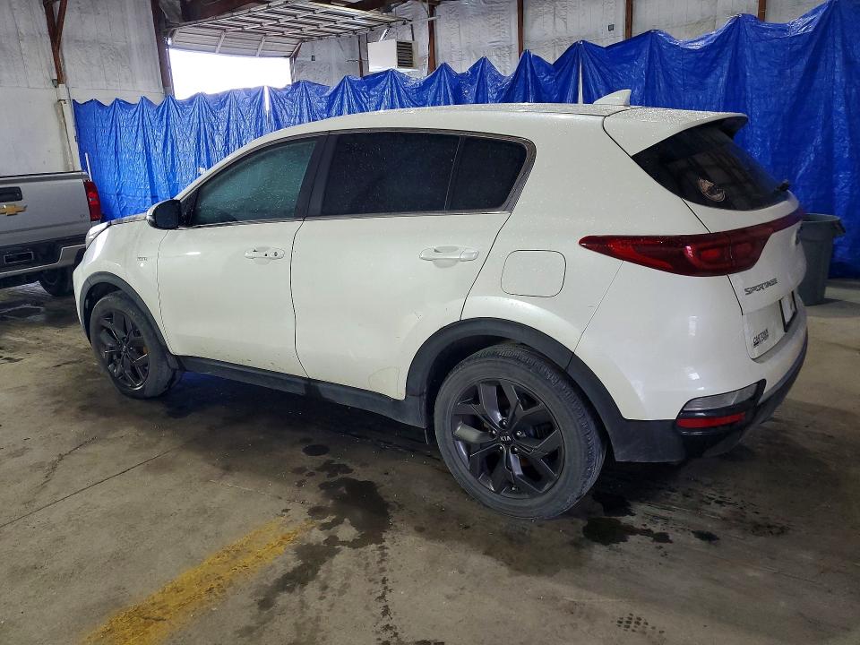 2022 Kia Sportage VIN KNDPMCAC4N7955623 COPART salvage auction — ENGINE BURN, KY - BILL OF SALE/PART ONLY/NO TITL, sold $300 on 2026-07-13 (photo 2)