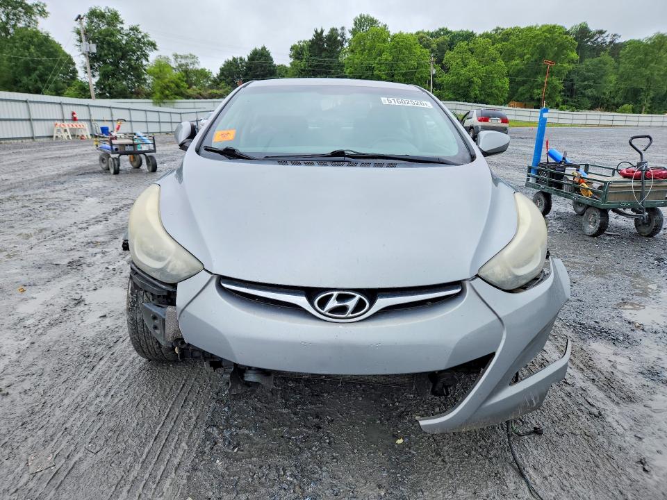 2016 Hyundai Elantra VIN KMHDH4AEXGU524962 COPART salvage auction — FRONT END, Nc - Salvage Certificate Of Title, sold $175 on 2026-07-29 (photo 5)