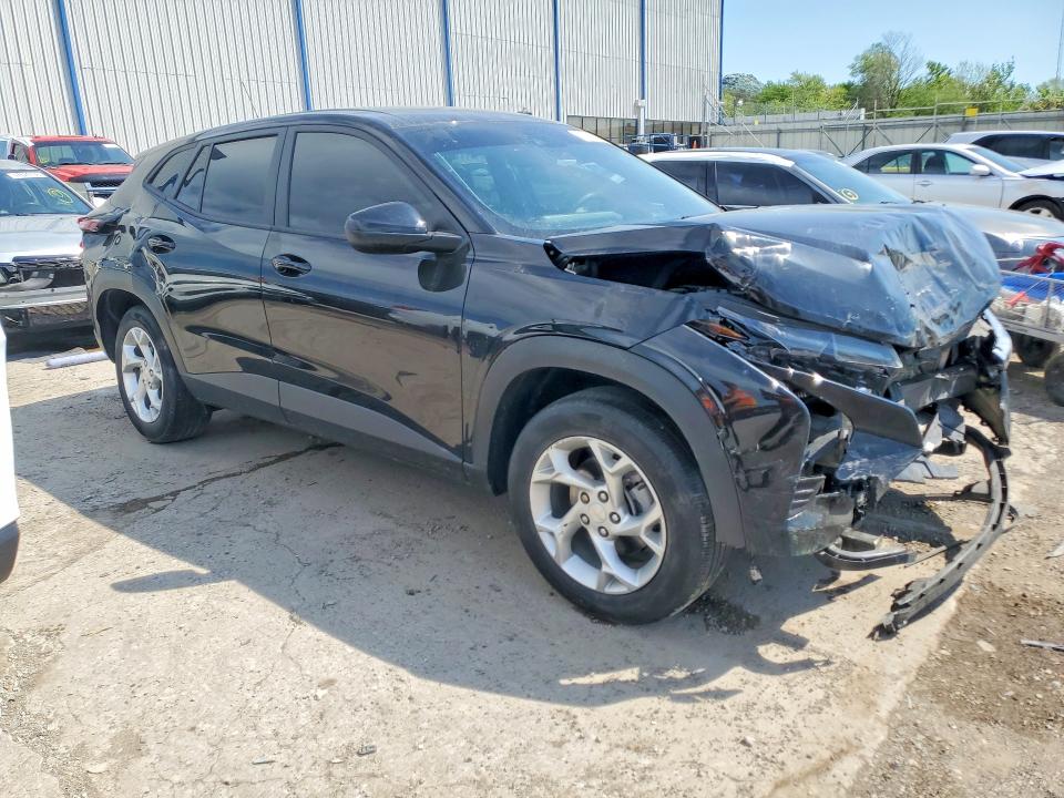 2024 Chevrolet Trax VIN KL77LFE21RC081702 COPART salvage auction — FRONT END, Ky - Bill Of Sale/Part Only/No Titl, sold $1,800 on 2026-07-08 (photo 4)