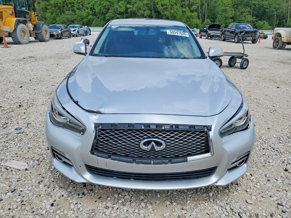 2015 Infiniti Q50 VIN JN1BV7AP7FM356707 COPART salvage auction — REAR END, Tx - Certificate Of Title, sold $2,900 on 2026-07-02 (photo 5)