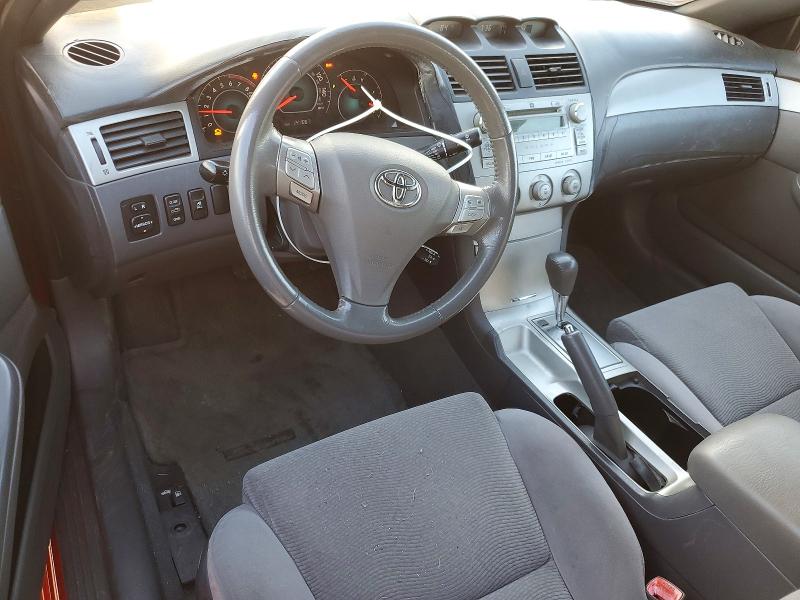 2007 Toyota Camry solara VIN 4T1FA38P57U131725 COPART salvage auction — REAR END, Tx - Salvage Vehicle Title, sold $825 on 2026-07-09 (photo 8)