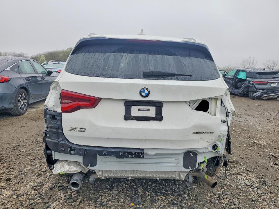 2019 BMW X3 VIN 5UXTR9C50KLR10584 COPART salvage auction — REAR END, Md - Cert Of Salvage > 75% Damage, sold $5,800 on 2026-07-30 (photo 6)