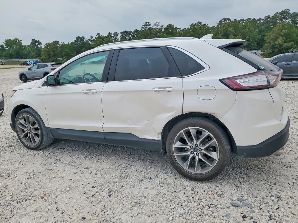2017 Ford Edge VIN 2FMPK3K86HBC63662 COPART salvage auction — SIDE, Tx - Certificate Of Title, sold $4,850 on 2026-07-02 (photo 2)
