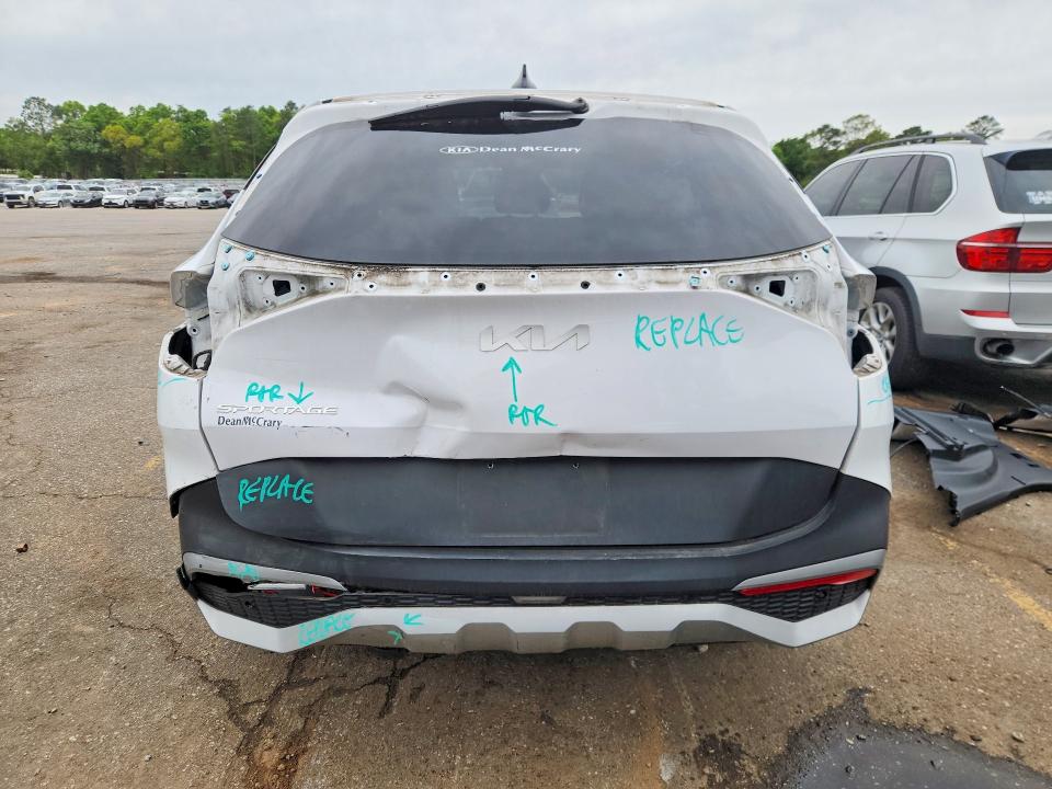 2023 Kia Sportage VIN 5XYK33AFXPG048291 COPART salvage auction — REAR END, ID - SALVAGE CERTIFICATE OF TITLE, sold $350 on 2026-07-27 (photo 6)