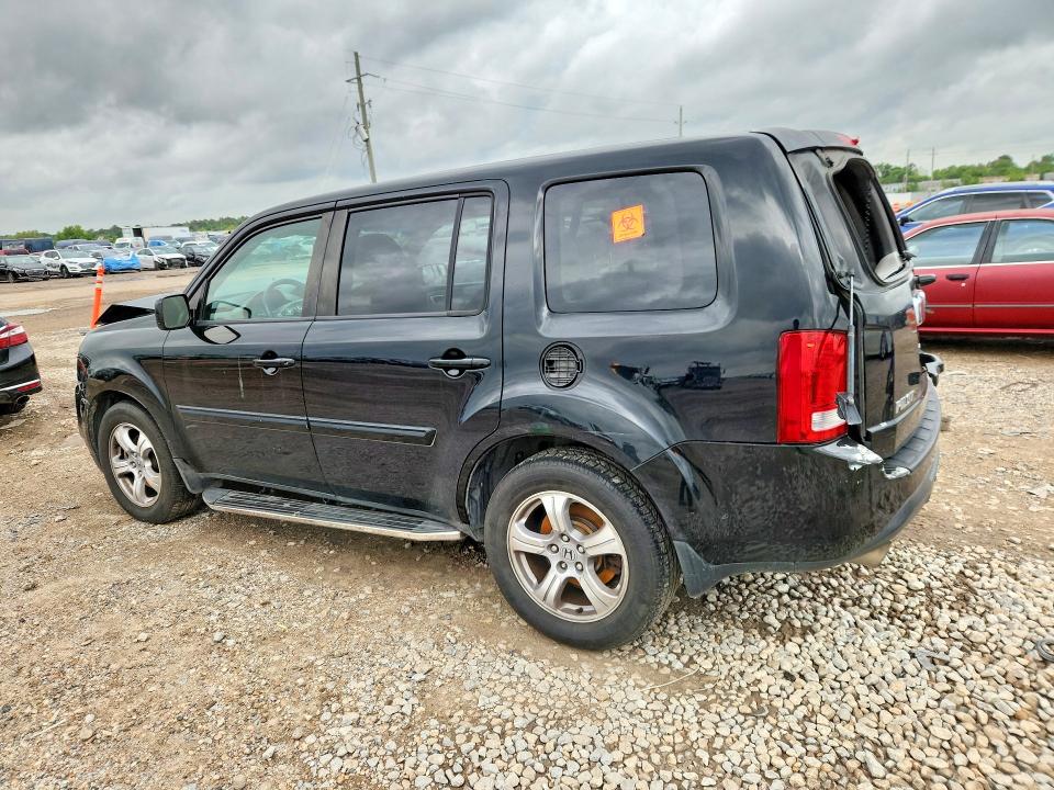 2014 Honda Pilot VIN 5FNYF4H72EB015697 COPART salvage auction — FRONT END, Tx - Salvage Vehicle Title, sold $725 on 2026-07-02 (photo 2)