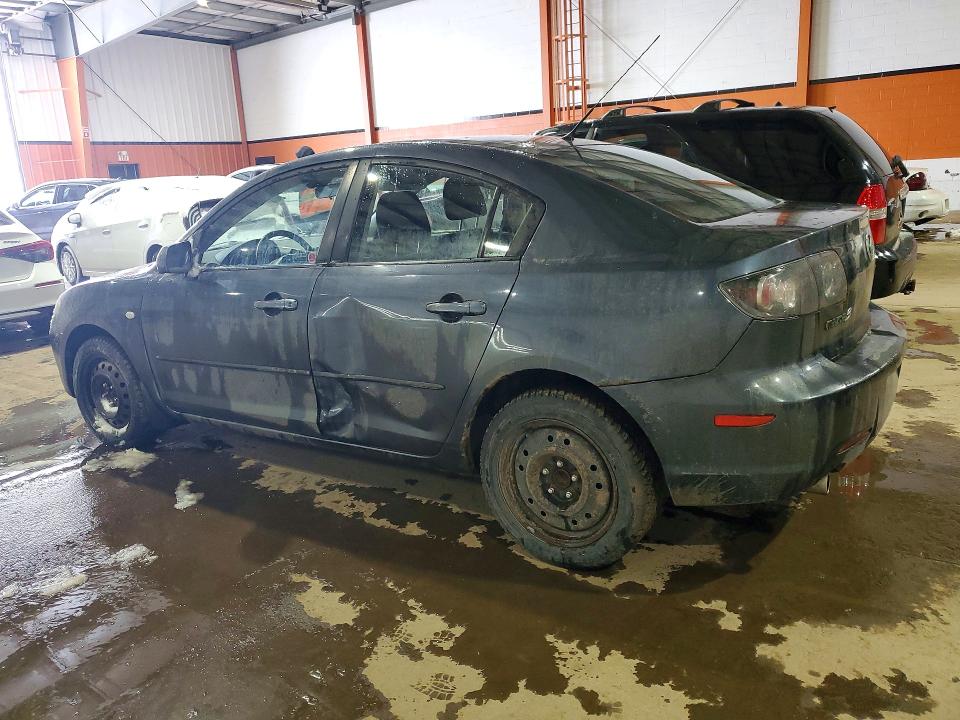 2008 Mazda 3 VIN JM1BK32F381139258 COPART salvage auction — SIDE, Ab - Bos - Salvage, sold $175 on 2026-07-07 (photo 2)