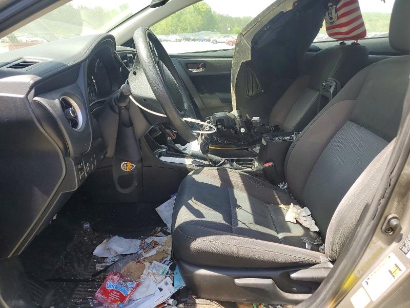 2018 Toyota Corolla VIN 5YFBURHE2JP773836 COPART salvage auction — FRONT END, Nc - Salvage Certificate Of Title, sold $550 on 2026-07-23 (photo 7)