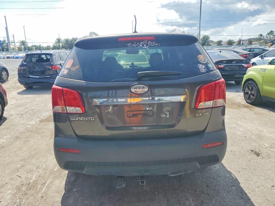 2012 Kia Sorento VIN 5XYKU4A21CG203336 COPART salvage auction — FRONT END, Salvage Title, sold $1,850 on 2026-07-17 (photo 6)