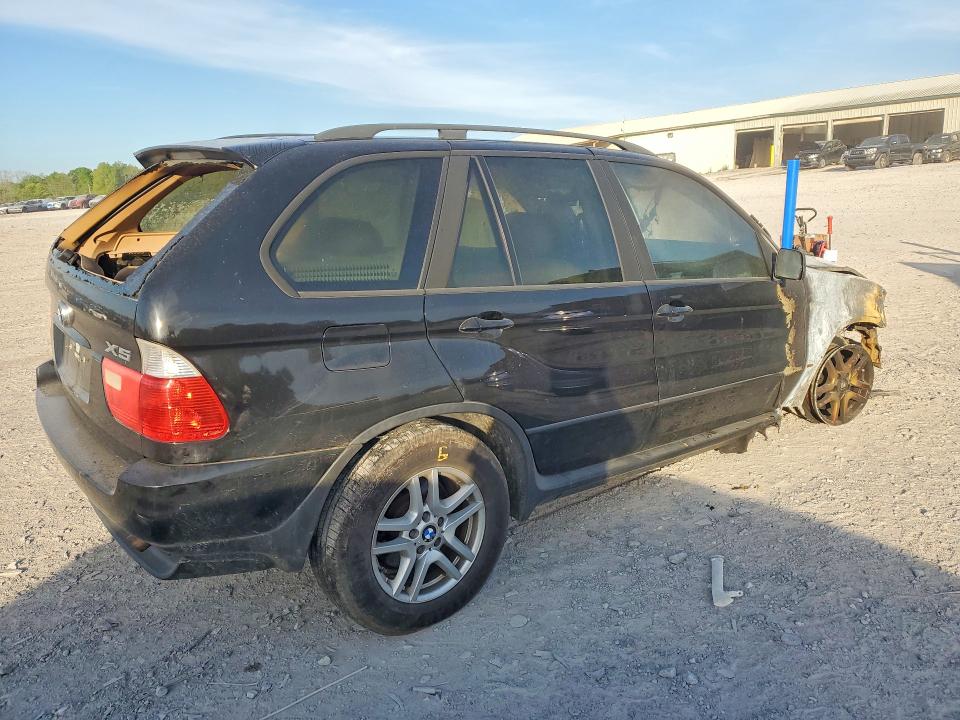 2004 BMW X5 VIN 5UXFA135X4LU43022 COPART salvage auction — BURN, Tn - Salvage Certificate, sold $275 on 2026-07-30 (photo 3)