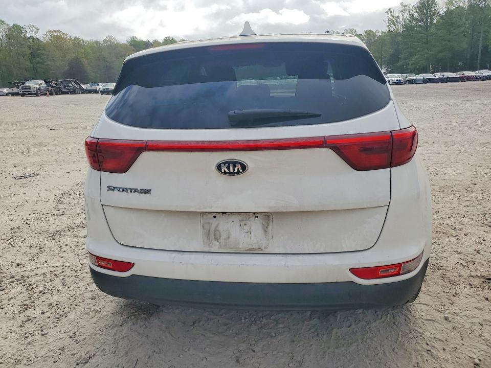 2018 Kia Sportage VIN KNDPMCAC6J7451309 COPART salvage auction — FRONT END, Nc - Salvage Certificate Of Title, sold $2,800 on 2026-07-10 (photo 6)