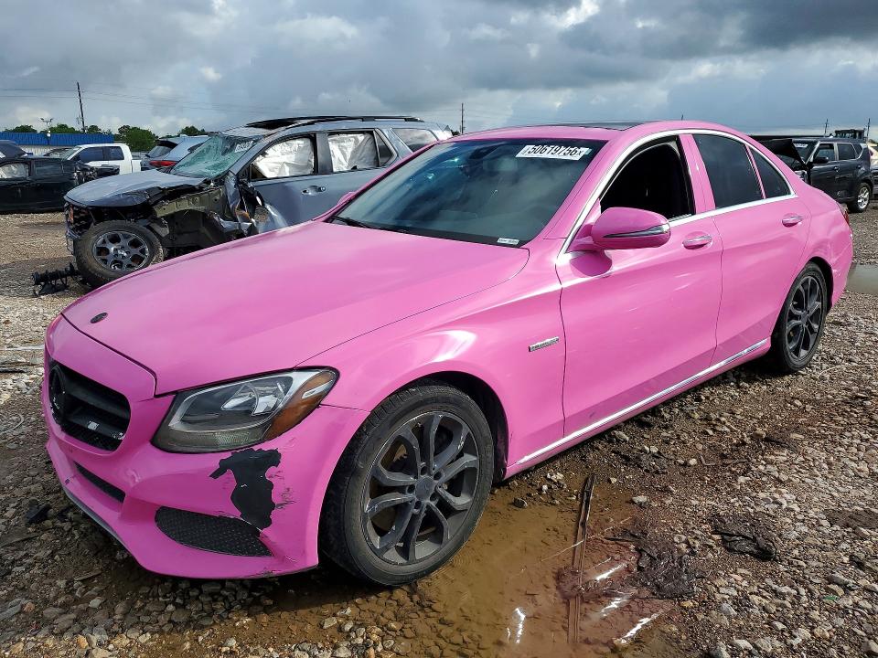 2016 Mercedes-benz C-klasse VIN 55SWF4JB6GU166002 COPART salvage auction — MINOR DENT/SCRATCHES, Tx - Certificate Of Title (P), sold $3,250 on 2026-07-09 (photo 1)
