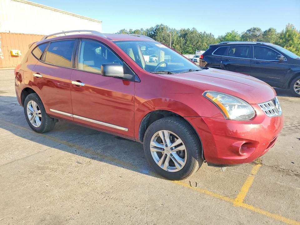 2015 Nissan Rogue VIN JN8AS5MT9FW165328 COPART salvage auction — FRONT END, Sc - Cert Of Title-Salvage, sold $475 on 2026-07-17 (photo 4)