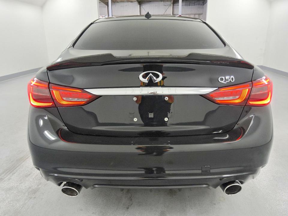 2019 Infiniti Q50 VIN JN1EV7APXKM517235 COPART salvage auction — FRONT END, Ca - Certificate Of Title, sold $1,650 on 2026-07-28 (photo 6)
