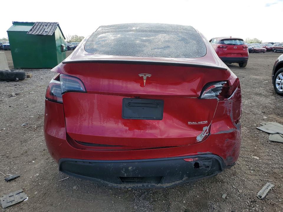 2024 Tesla VIN 7SAYGDEF2RA265519 COPART salvage auction — FRONT END, Il - Salvage Certificate, sold $8,000 on 2026-07-07 (photo 6)