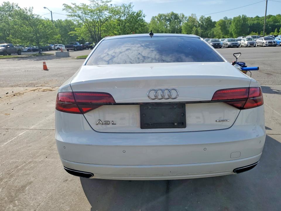 2017 Audi A8 VIN WAU44AFD6HN017127 COPART salvage auction — FRONT END, KY - CERT OF TITLE-SALVAGE, sold $1,650 on 2026-07-02 (photo 6)