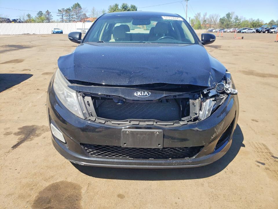 2014 Kia Optima VIN 5XXGN4A70EG336000 COPART salvage auction — FRONT END, Ct - Cert Of Title-Salvage, sold $775 on 2026-07-17 (photo 5)