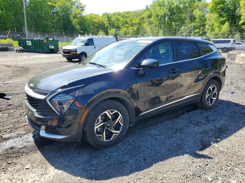 2024 Kia Sportage VIN KNDPU3DF2R7269477 COPART salvage auction — SIDE, Fl - Cert Of Title Slvg Rebuildable, sold $12,200 on 2026-07-09 (photo 1)