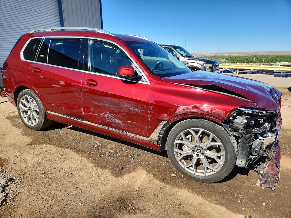 2026 BMW X7 VIN 5UX23EM01T9030503 COPART salvage auction — FRONT END, Nm - Cert Of Title-Salvage, sold $10,000 on 2026-07-30 (photo 4)