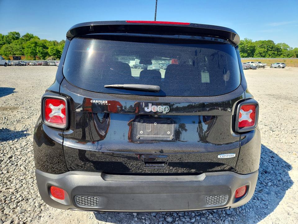 2018 Jeep Renegade VIN ZACCJABB6JPH99910 COPART salvage auction — FRONT END, Salvage Title, sold $750 on 2026-07-30 (photo 6)