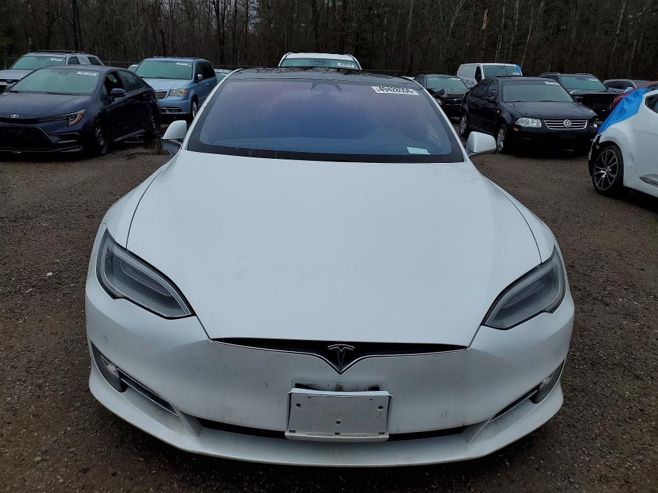 2019 Tesla Model s VIN 5YJSA1E49KF334975 COPART salvage auction — REAR END, On - Permit Salvage, sold $9,600 on 2026-07-14 (photo 5)